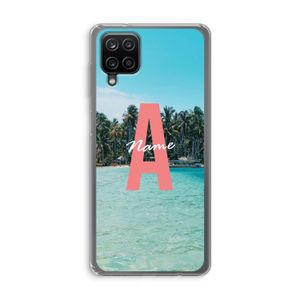 Pacific Dream: Samsung Galaxy A12 Transparant Hoesje