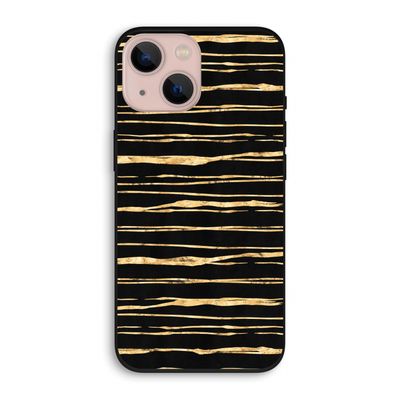 Gouden strepen: iPhone 13 Biologisch afbreekbaar hoesje