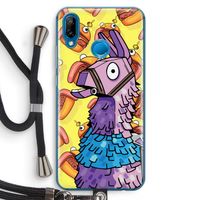 Loot Burger: Huawei P20 Lite Transparant Hoesje met koord