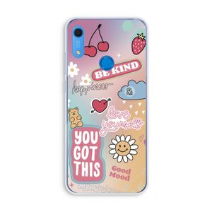 Positivity: Huawei Y6s Transparant Hoesje