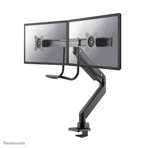 Neomounts NM-D775DXBLACK Monitorarm Zwart