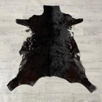 Geitenhuid bruin wit 95x85cm