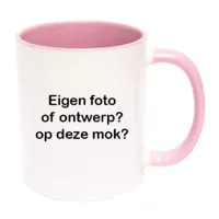 Mok met foto (roze)