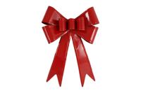 Kersthanger strik berit 50,5 cm rood