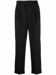 AMI Paris pantalon fuselé court - Noir