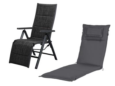 LIVARNO home Tuinstoel met kussen Toronto Deluxe