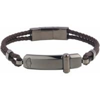 Police PEAGB2211636 Leer 19 cm Heren armband