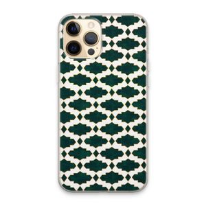 Moroccan tiles: iPhone 13 Pro Max Transparant Hoesje