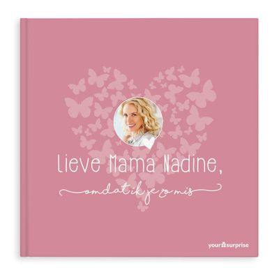 Gepersonaliseerd boek - Lieve Mama, omdat ik je zo mis - Hardcover