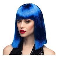 Boland Pruik dance blauw Boland Pruik dance blauw