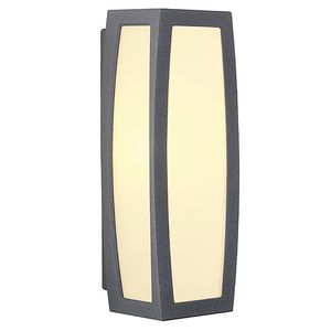 Wandlamp MERIDIAN BOX antraciet 1xE27
