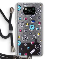 8-bit N°9: Xiaomi Poco X3 NFC Transparant Hoesje met koord
