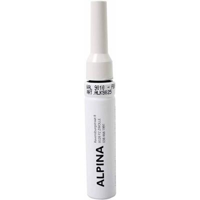 Alpina lakstift white pearl / pure white ral9010