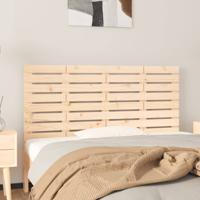 Hoofdbord wandmontage 156x3x63 cm massief grenenhout