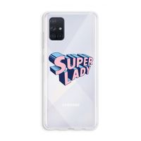 Superlady: Galaxy A71 Transparant Hoesje