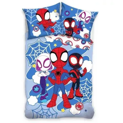 Spidey Peuterdekbedovertrek - 100 x 135 cm - Katoen