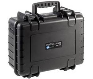 B&W outdoor.cases type 4000 zwart + verdeler