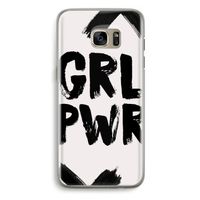 Girl Power #2: Samsung Galaxy S7 Edge Transparant Hoesje