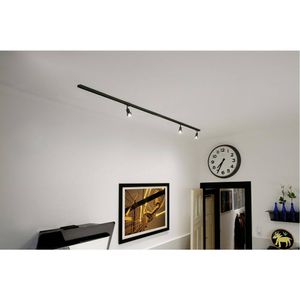 SLV 143190 230V-railsysteem lamp GU10 LED Zwart