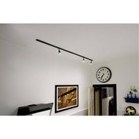 SLV 143190 230V-railsysteem lamp GU10 LED Zwart