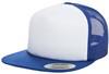 Flexfit FX6005FW Foam Trucker With White Front - Royal/White/Royal - One Size