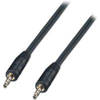 Lindy 35644 5m 3.5mm 3.5mm Zwart audio kabel