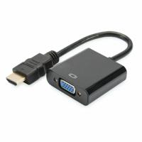 Adapter HDMI naar VGA Digitus DA-70461 Zwart