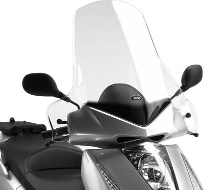 GIVI Windscherm, moto en scooter, D219ST Verhoogd transparant