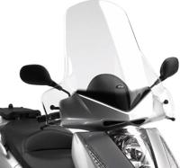 GIVI Windscherm, moto en scooter, D219ST Verhoogd transparant