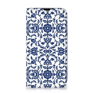 iPhone 13 Smart Cover Flower Blue