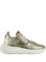 Giuseppe Zanotti baskets Urchin à paillettes - Or Giuseppe Zanotti baskets Urchin à paillettes - Or