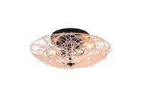 Trio Rotan plafondlamp Lovis Ø 40cm R61142036 - thumbnail