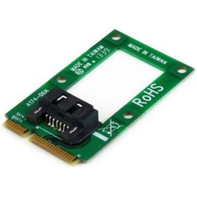 StarTech.com mSATA-naar-SATA HDD / SSD-adapter Mini SATA-naar-SATA-converterkaart