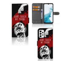 Samsung Galaxy A23 Portemonnee Hoesje Zombie Blood