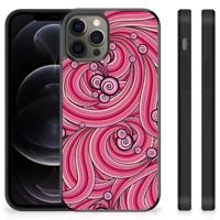 iPhone 12 Pro Max Case Swirl Pink