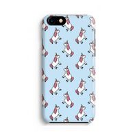 Eenhoorns overal: iPhone 8 Volledig Geprint Hoesje