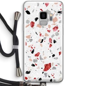 Terrazzo N°12: Samsung Galaxy S9 Transparant Hoesje met koord
