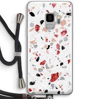 Terrazzo N°12: Samsung Galaxy S9 Transparant Hoesje met koord