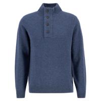 Herentrui Patch Half Zip Dark Indigo