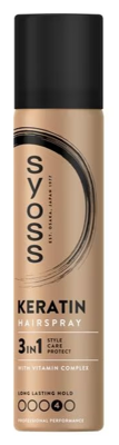 Syoss 3in1 Keratin Hairspray Hold 4