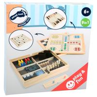 Small Foot houten klassieke spellen 9in1
