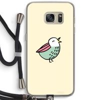Birdy: Samsung Galaxy S7 Transparant Hoesje met koord