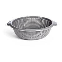 Plasticforte Keuken vergiet - zilver - 35 x 31 x 10 cm - kunststof - afgieten