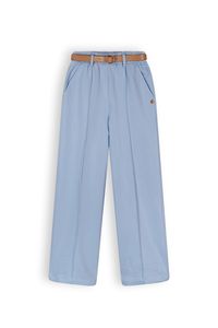 NoNo Meisjes broek wide leg - Sayla - Provence blauw