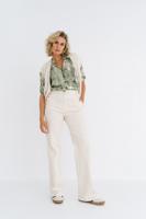 Maicazz Mango Sp25.20.003 Blouse Paint Aquatic