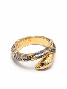 Zadig&Voltaire bague serpent ornée de cristaux