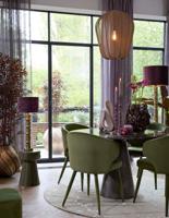 Light & Living Groene hanglampPlumeria Ø 50cm - 2963881