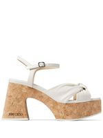 Jimmy Choo sandales Heloise 95mm - Tons neutres - thumbnail