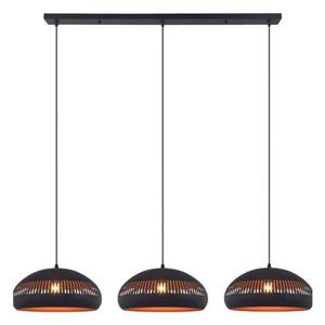 Vurna Janelle hanglamp 3L 150 cm breed zwart