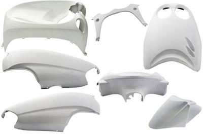 Edge plaatset neo&apos;s van bj. 2002 tot 2008 digitale cockpit 7 delig wit glans